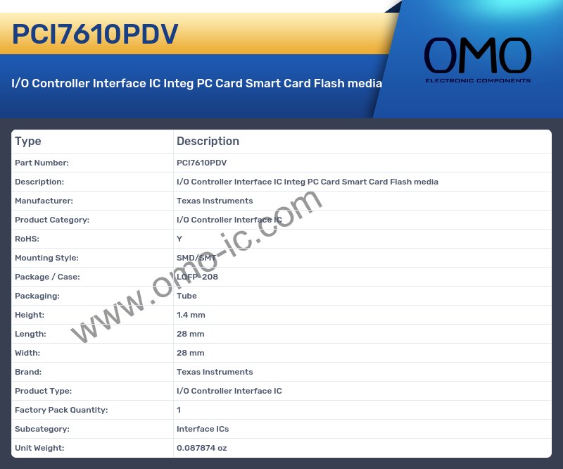 PCI7610PDV
