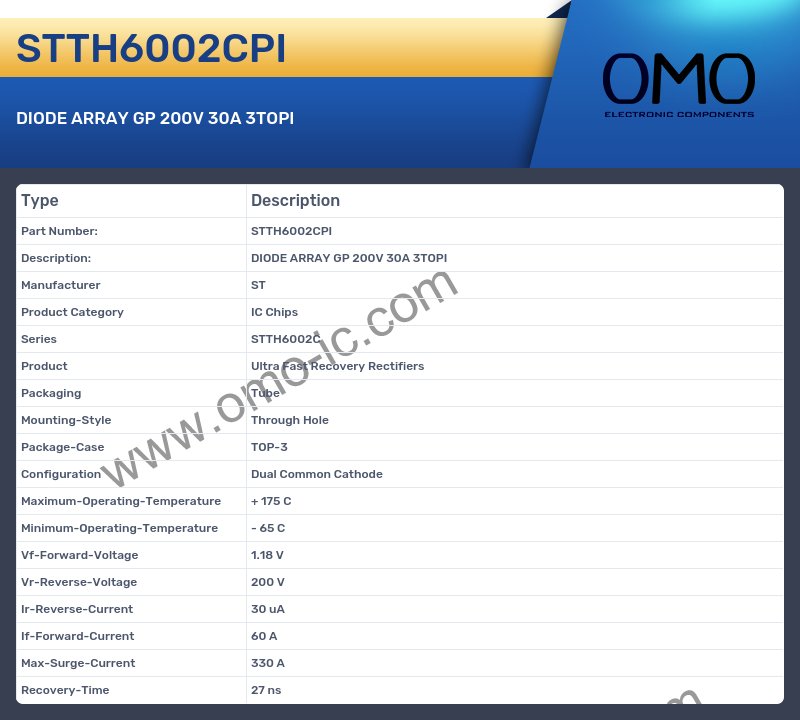 STTH6002CPI