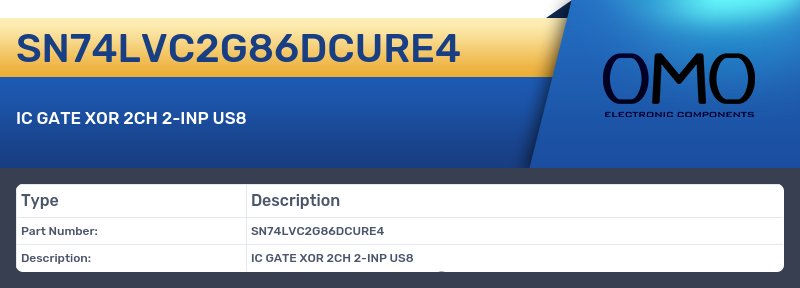 SN74LVC2G86DCURE4