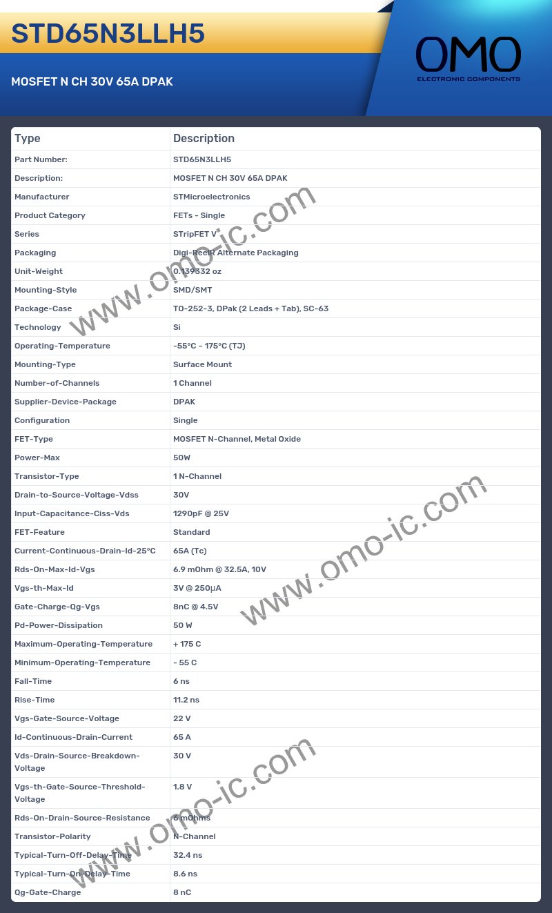 STD65N3LLH5