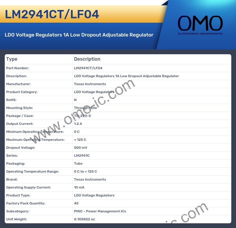 LM2941CT/LF04