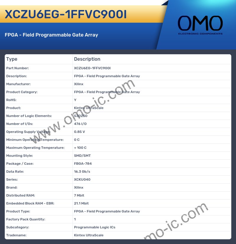 XCZU6EG-1FFVC900I