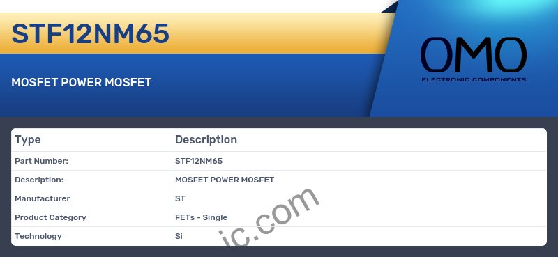 STF12NM65