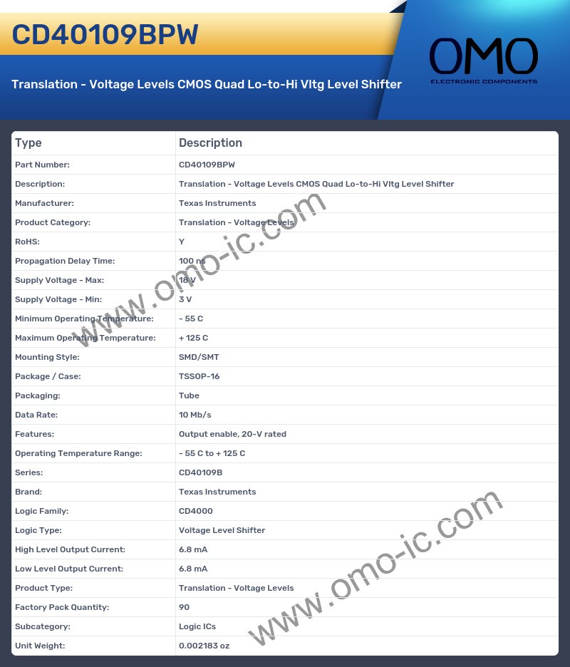 CD40109BPW