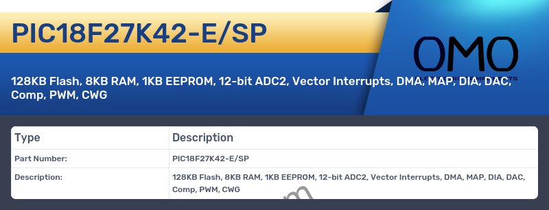 PIC18F27K42-E/SP