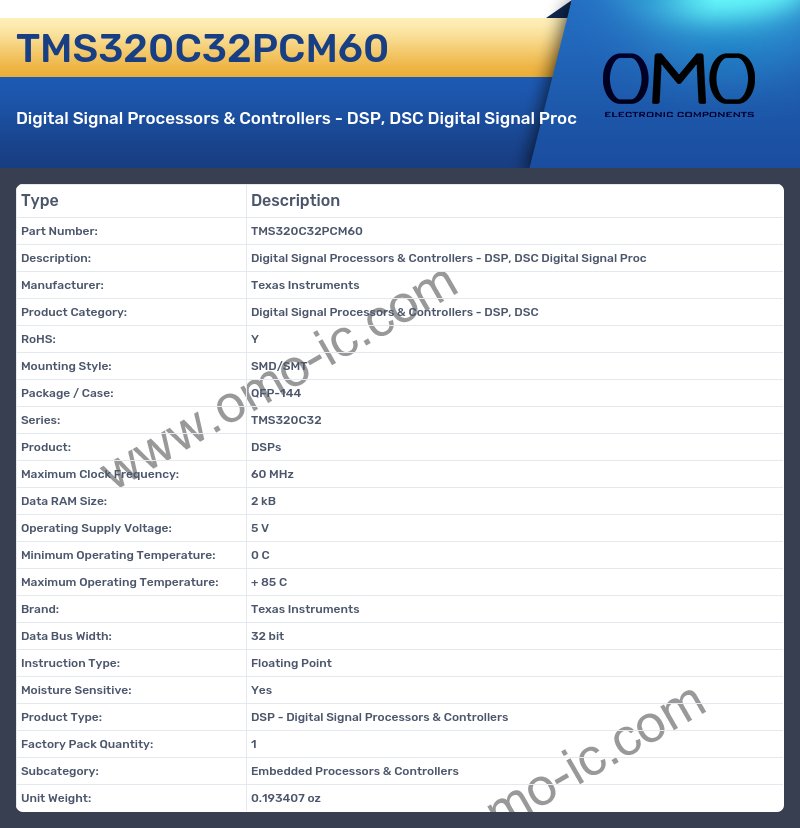 TMS320C32PCM60
