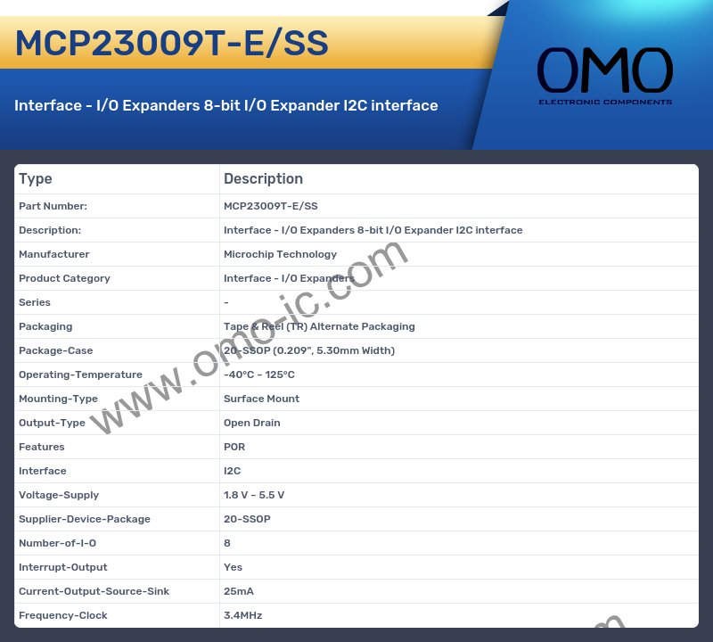 MCP23009T-E/SS