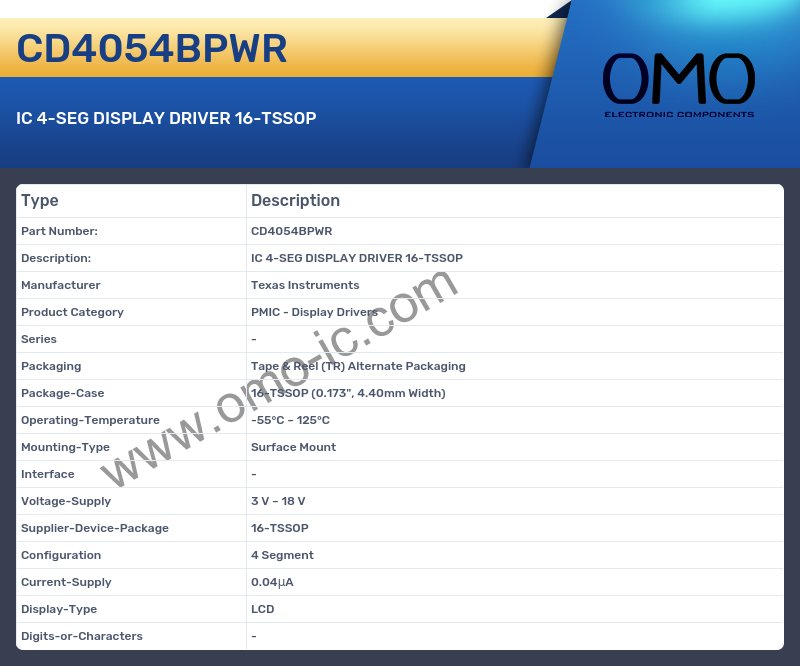 CD4054BPWR