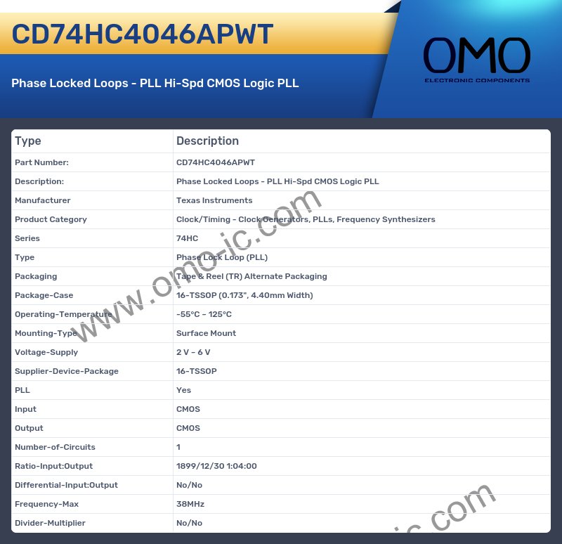 CD74HC4046APWT