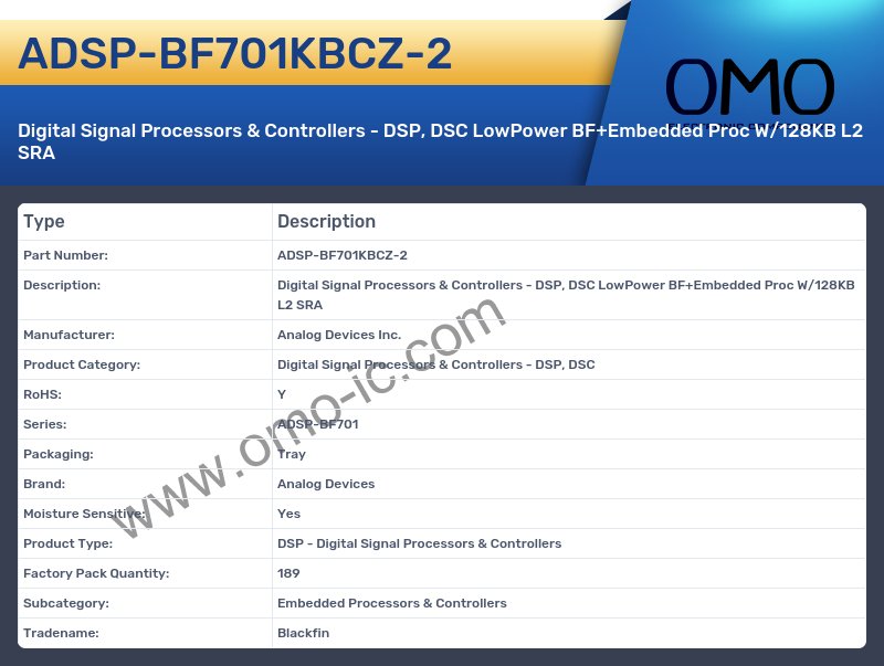 ADSP-BF701KBCZ-2