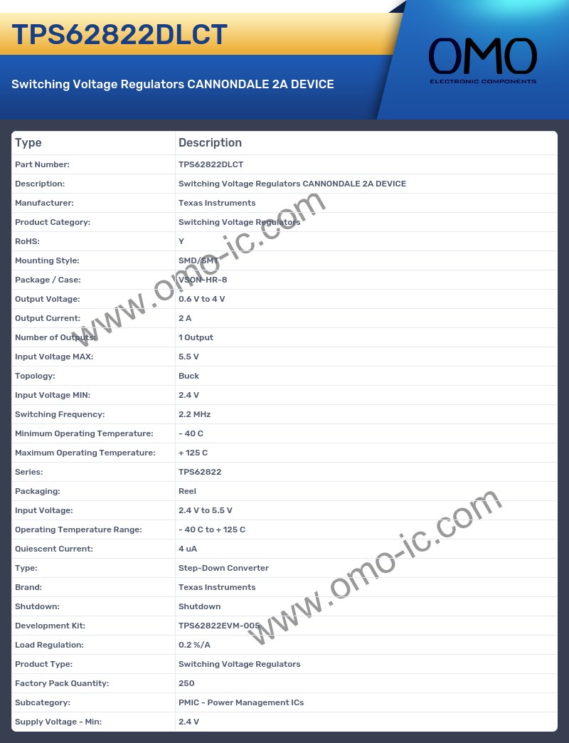 TPS62822DLCT