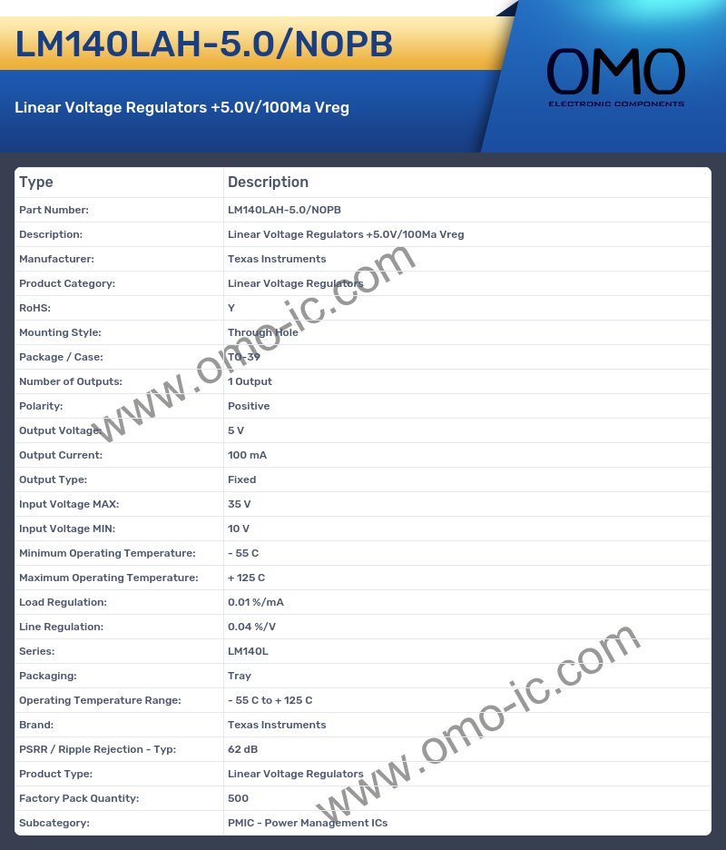LM140LAH-5.0/NOPB