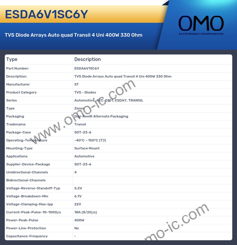 ESDA6V1SC6Y