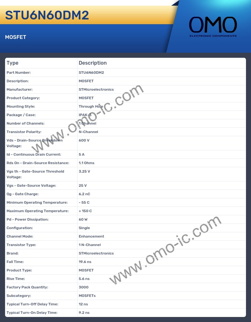 STU6N60DM2