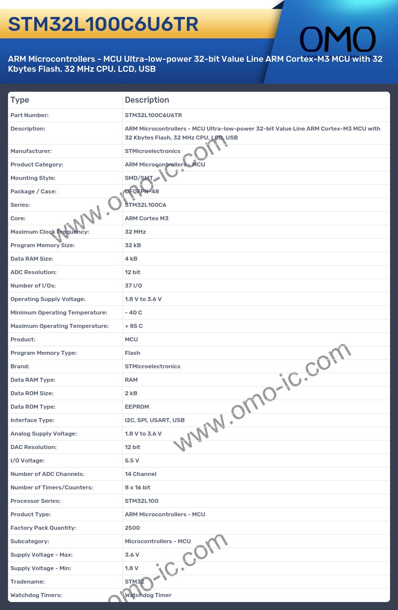 STM32L100C6U6TR