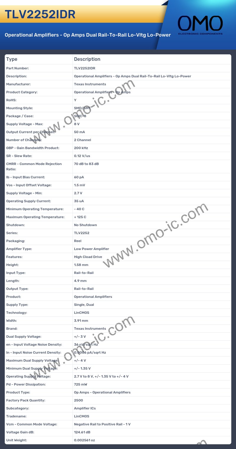 TLV2252IDR