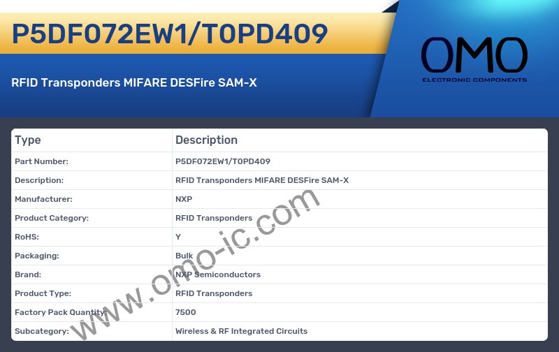 P5DF072EW1/T0PD409