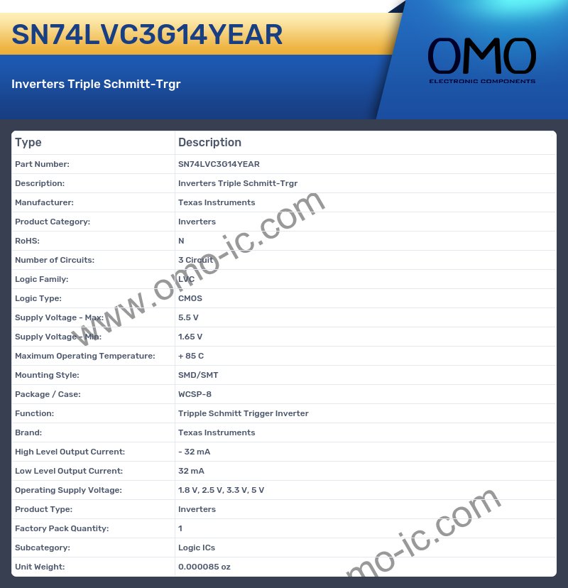 SN74LVC3G14YEAR