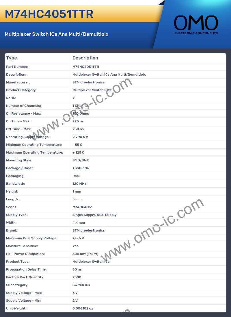 M74HC4051TTR