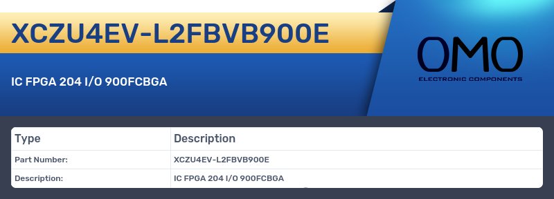 XCZU4EV-L2FBVB900E
