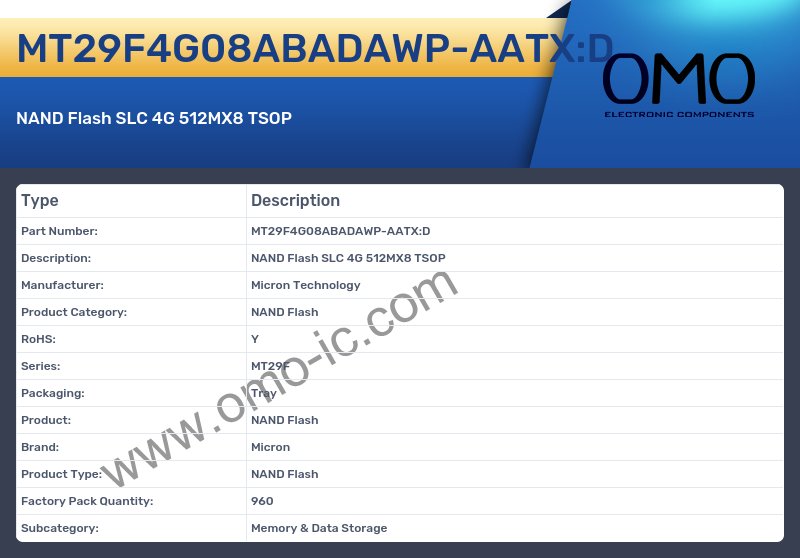 MT29F4G08ABADAWP-AATX:D