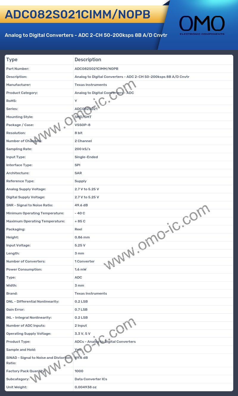 ADC082S021CIMM/NOPB