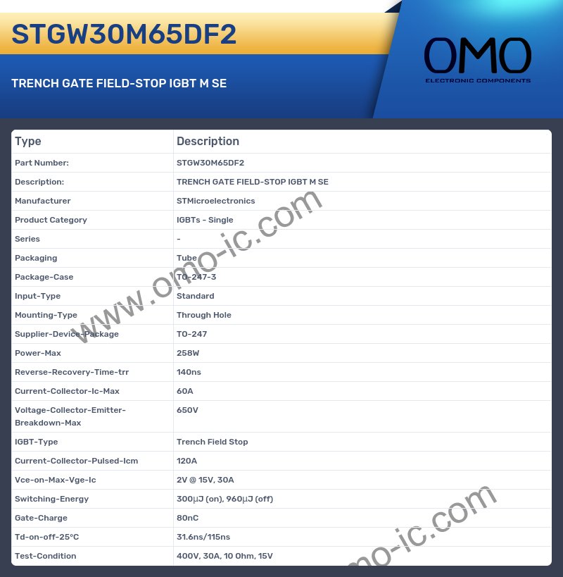 STGW30M65DF2
