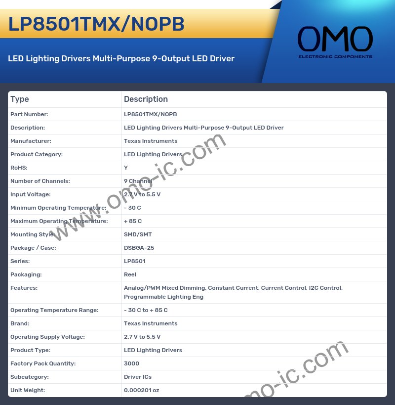 LP8501TMX/NOPB
