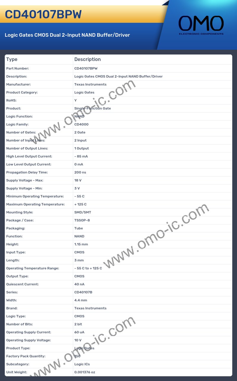 CD40107BPW