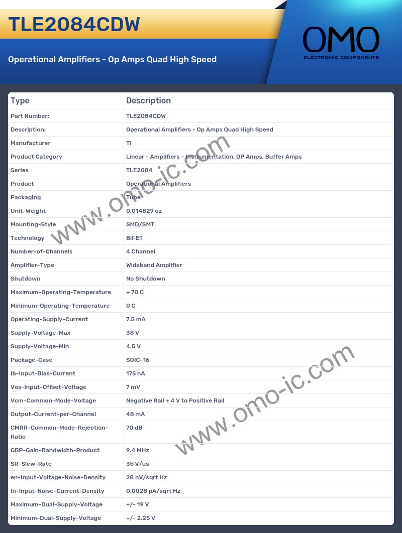 TLE2084CDW