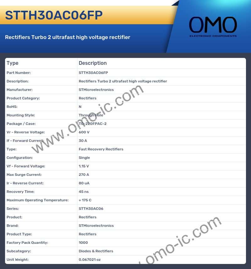 STTH30AC06FP