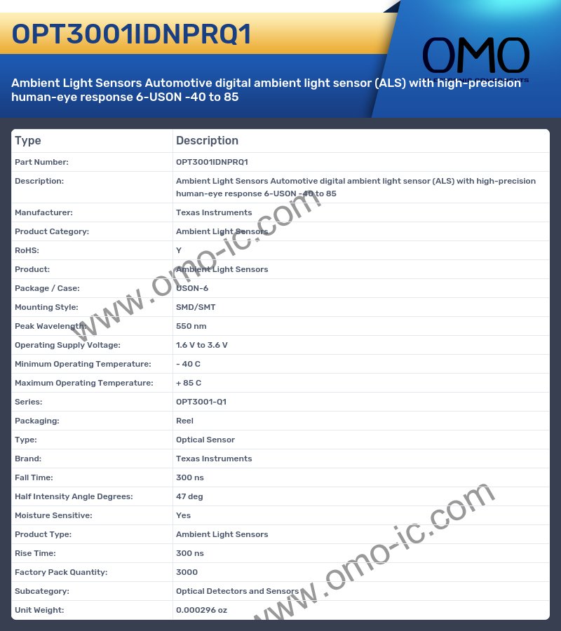 OPT3001IDNPRQ1