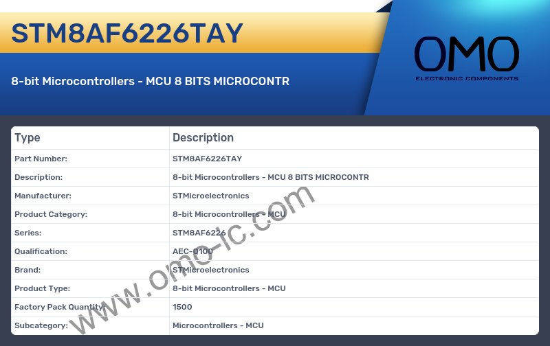 STM8AF6226TAY