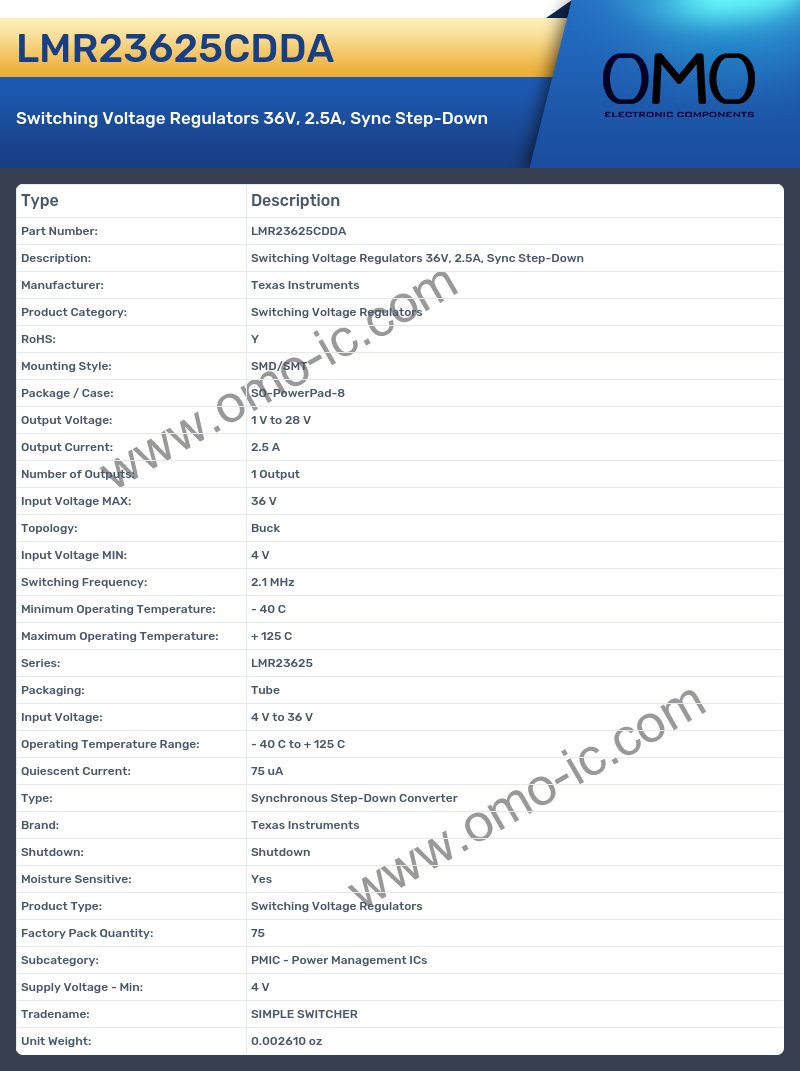 LMR23625CDDA