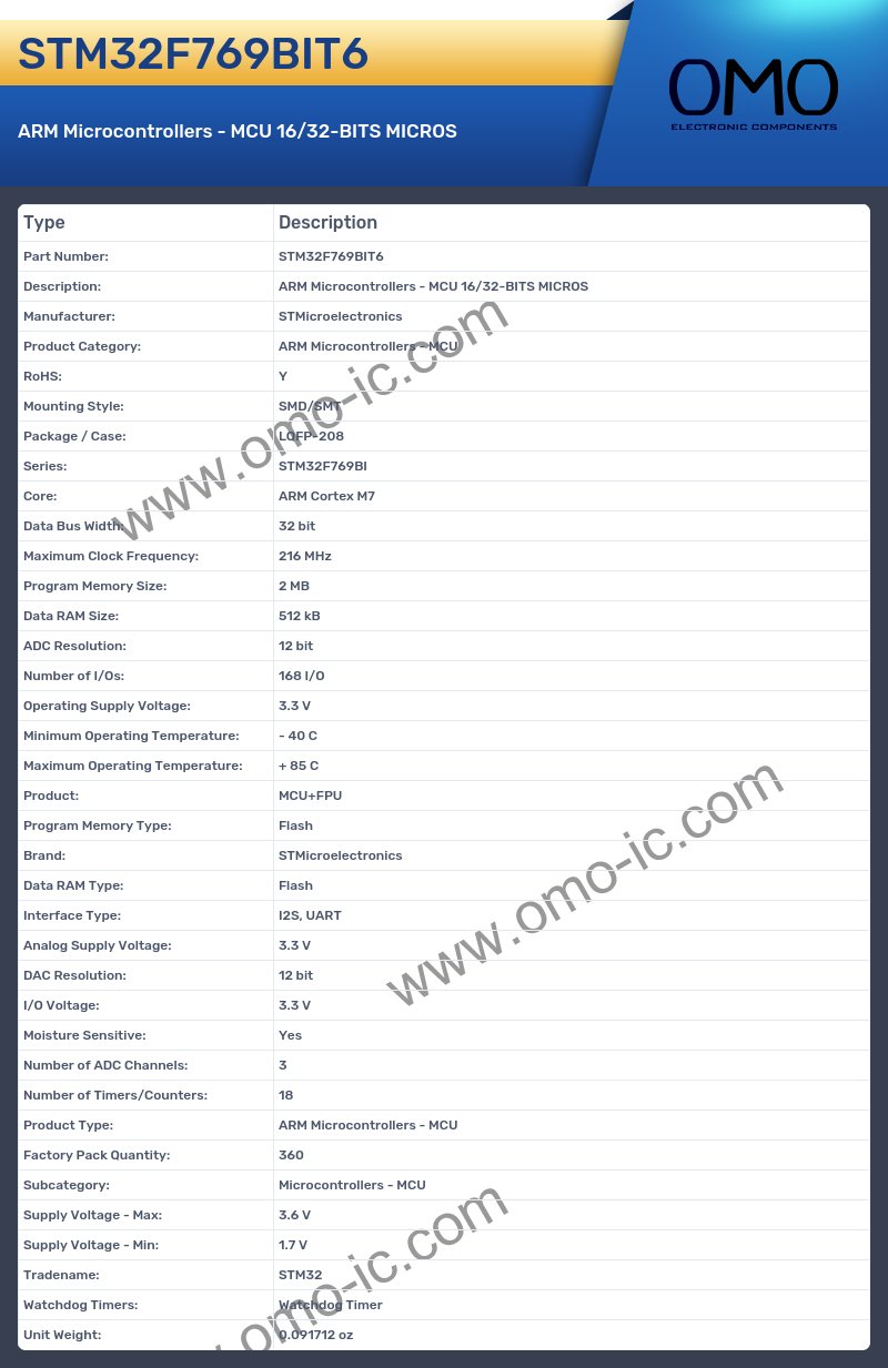 STM32F769BIT6