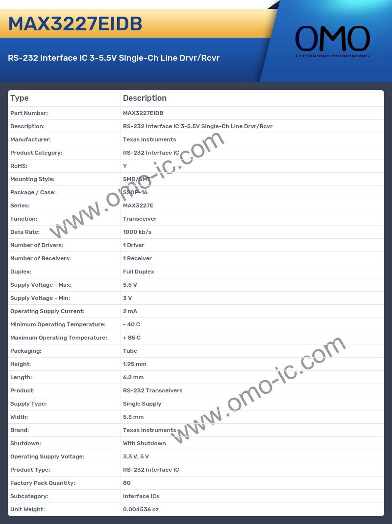MAX3227EIDB