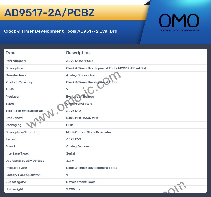 AD9517-2A/PCBZ