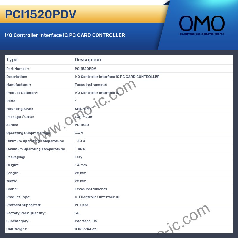 PCI1520PDV