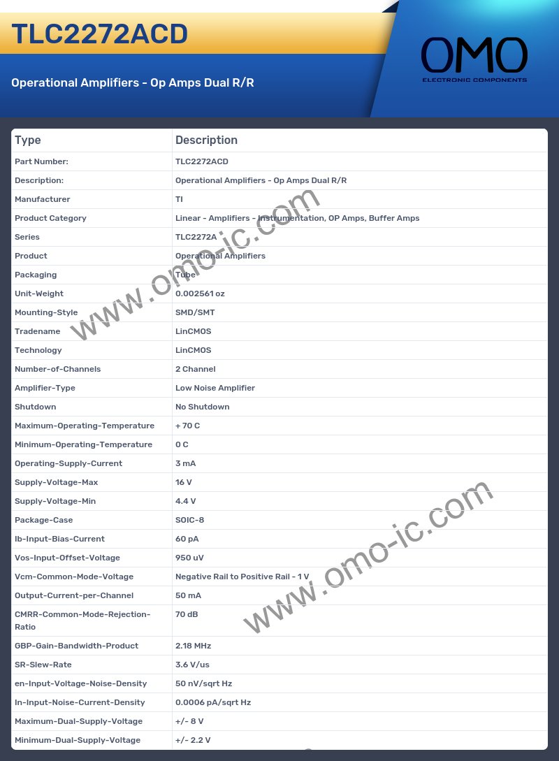 TLC2272ACD