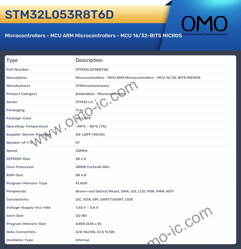 STM32L053R8T6D