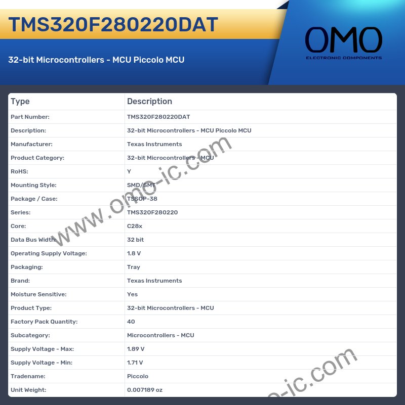 TMS320F280220DAT
