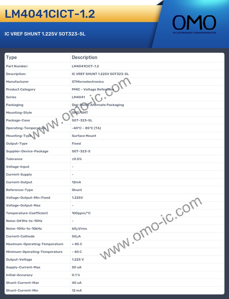 LM4041CICT-1.2