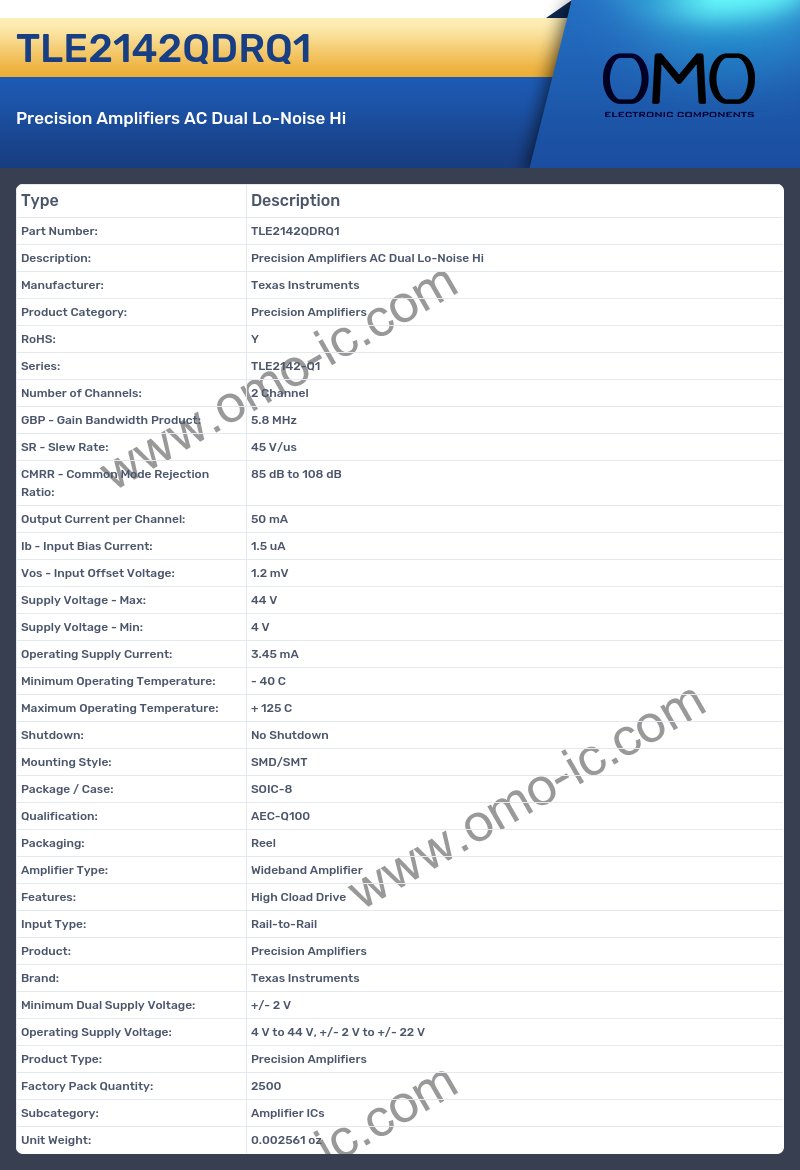 TLE2142QDRQ1
