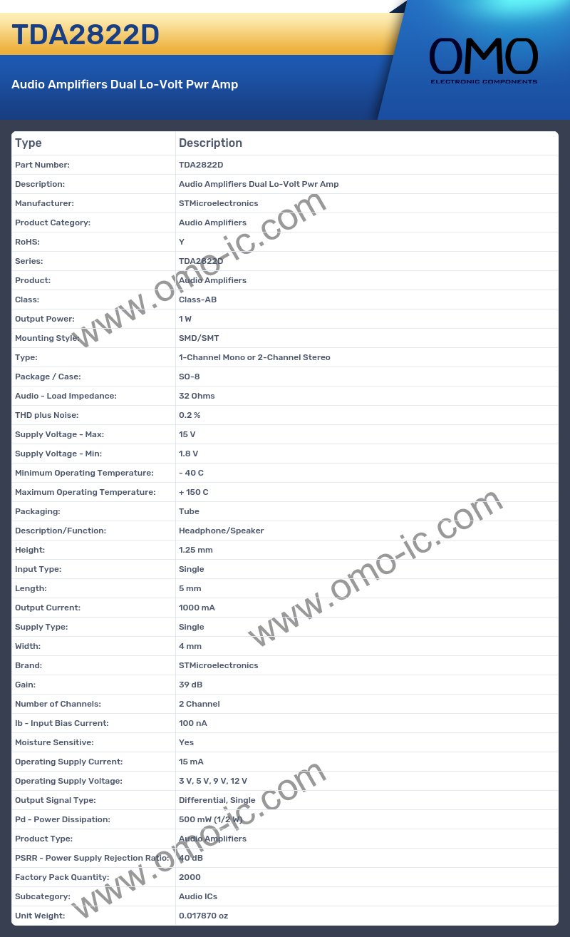 TDA2822D