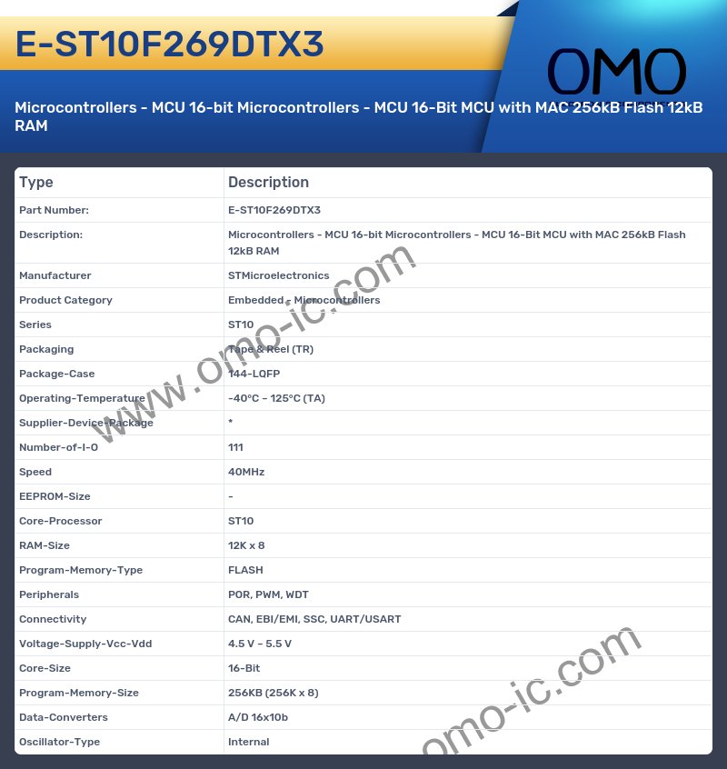 E-ST10F269DTX3
