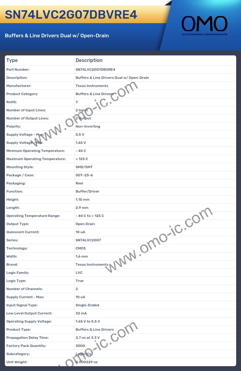 SN74LVC2G07DBVRE4