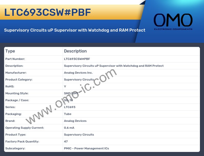 LTC693CSW#PBF