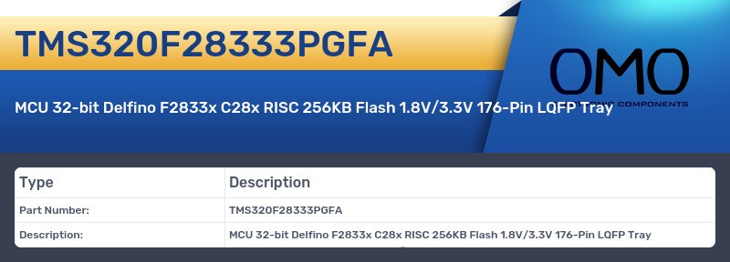 TMS320F28333PGFA