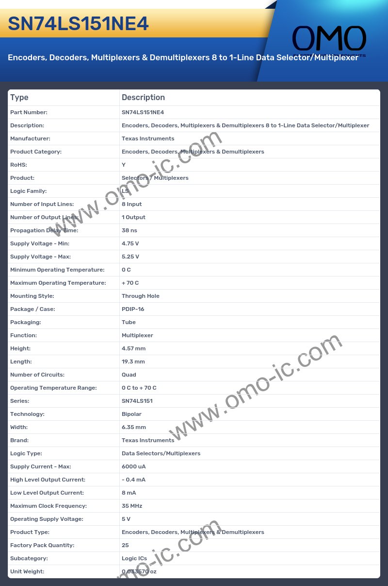 SN74LS151NE4