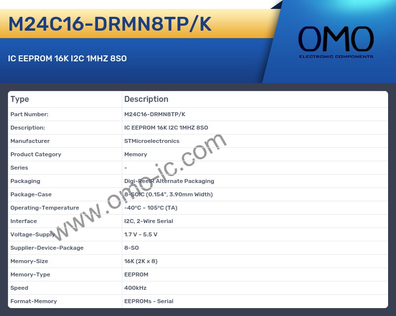 M24C16-DRMN8TP/K